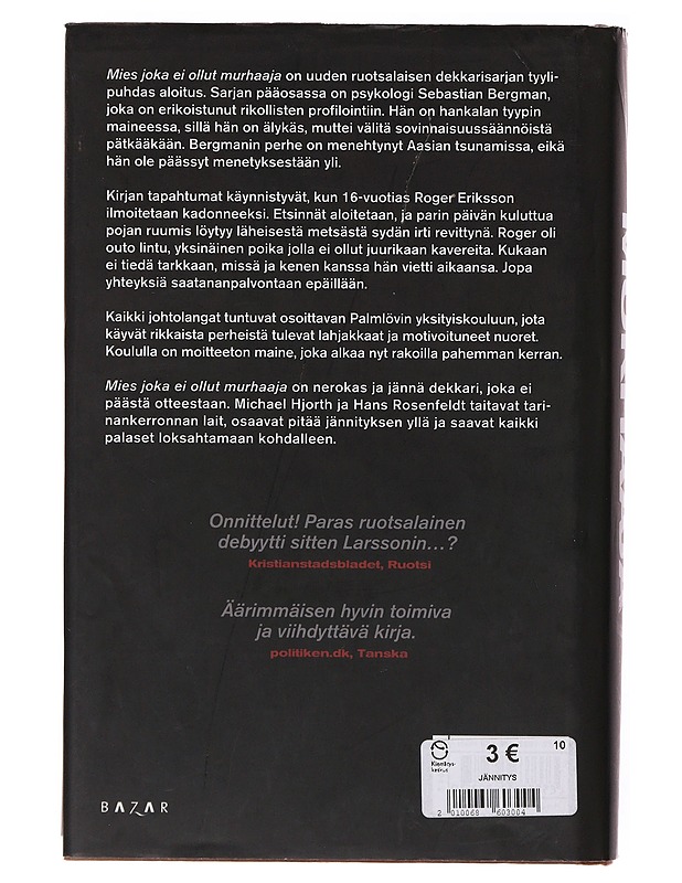 Porto Francon vartija - Rosman, Ann - Jännitys ja dekkarit - 10105646593 - 1