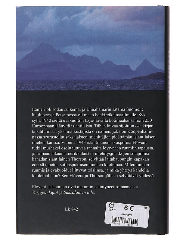 Petsamo - Arnaldur Indriðason - Jännitys ja dekkarit - 10105646608 - 1