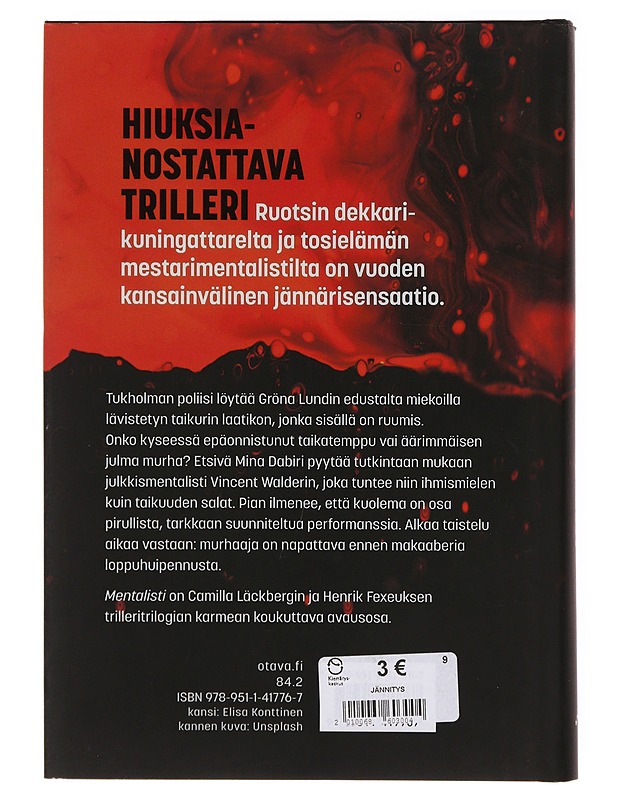 Mentalisti - Läckberg, Camilla - Kirja lahjaksi - 10105646612 - 1