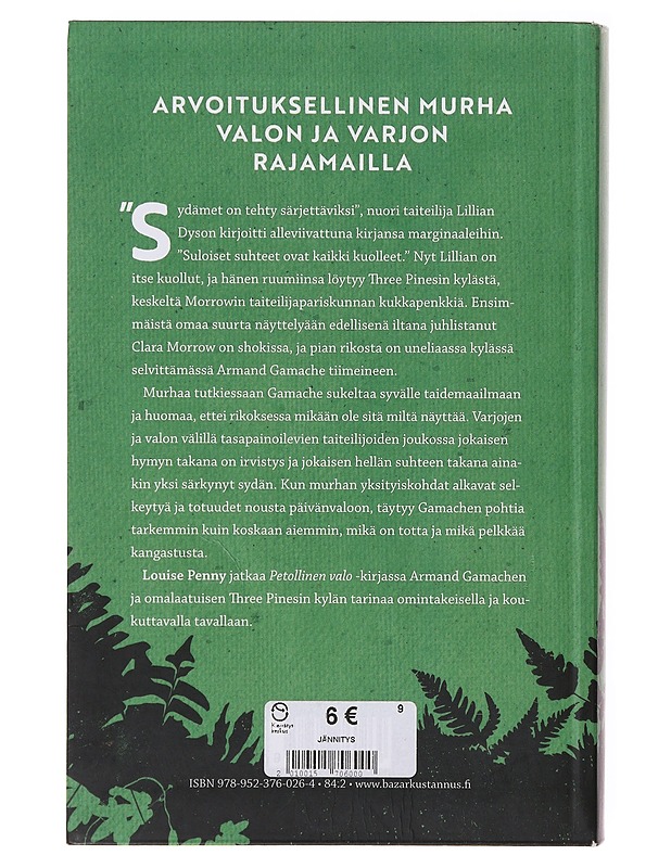Petollinen valo - Penny, Louise - Jännitys ja dekkarit - 10105646631 - 1