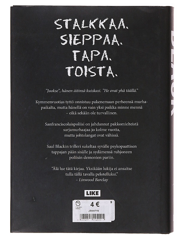 Tappamisen pitkä oppimäärä - Black, Saul - Romaanit ja novellit - 10105646649 - 1