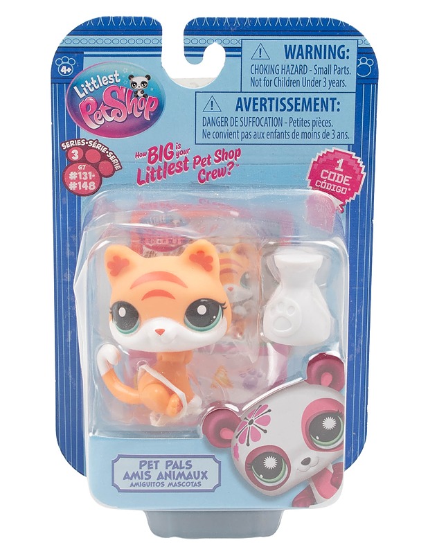HASBRO Littlest Pet Shop oranssi raitakissa #131 - Lasten lelut - 10105646997 - 0