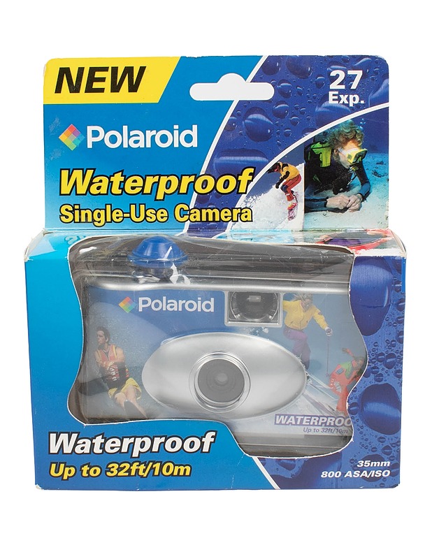 POLAROID -vedenkestävä kertakäyttökamera - Muu elektroniikka - 10105647150 - 0