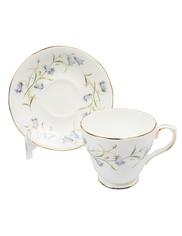 DUCHESS CHINA Harebell teeastiasto, 24 osaa - Lautaset ja kulhot - 10105647167 - 1