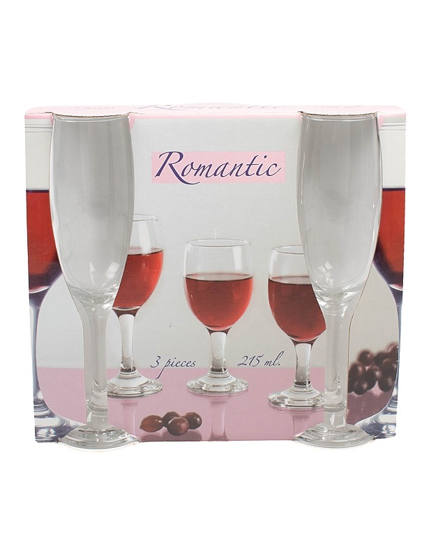 Romantic lasisetti, 3 osaa - Lasit - 10105647204 - 1
