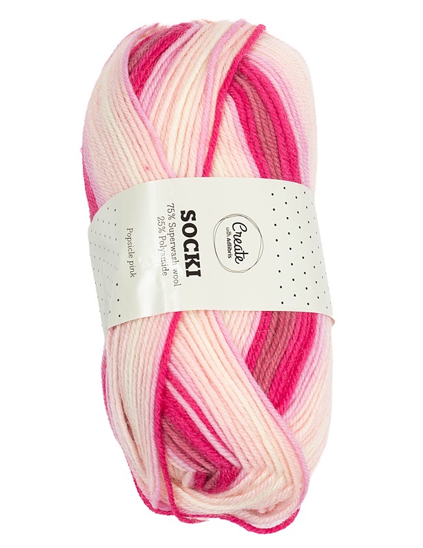 CREATE Socki vyötelanka, 100 g - 1 kpl - Käsityö - 10105647207 - 0