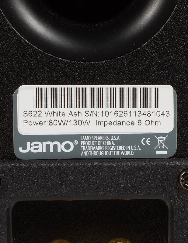 JAMO S622 White Ash satelliitti / kotiteatterin takakaiutin pari - Audio - 10105647282 - 4