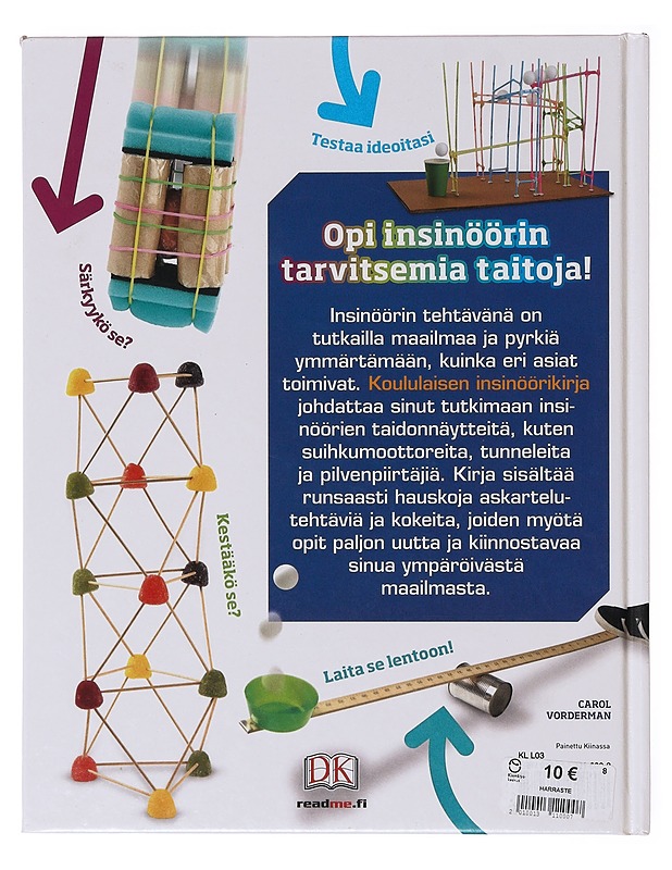 Koululaisen insinöörikirja - Vorderman, Carol - Lastenkirjat - 10105647321 - 1