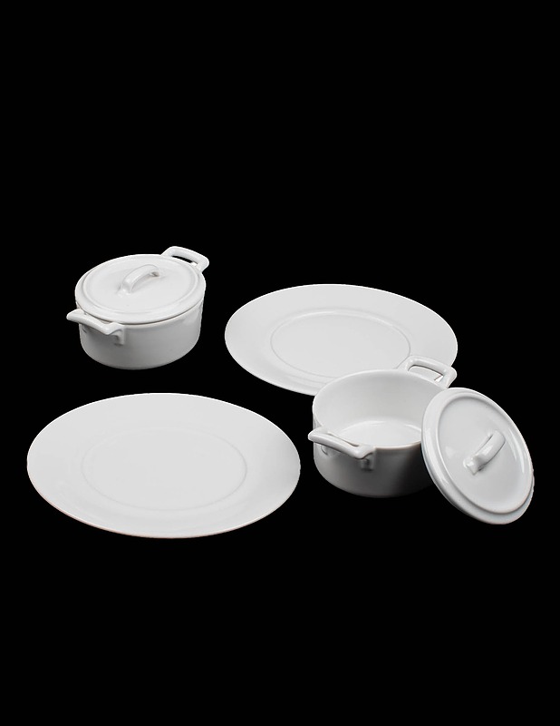 REVOL Belle Cuisine tarjoilusetti, 4 osaa - Lautaset ja kulhot - 10105647330 - 0