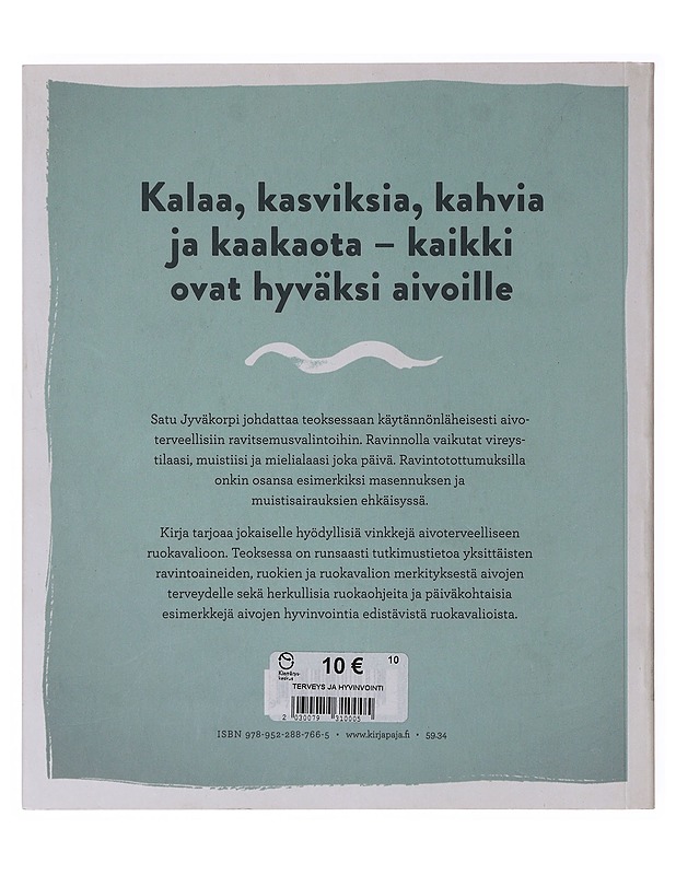 Hyvää aivoille : ravinto x muisti & mieliala - Satu Jyväkorpi - Tietokirjat ja oppaat - 10105647370 - 1