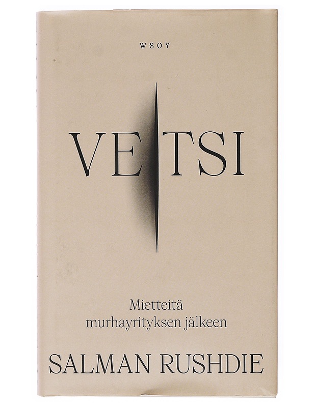 Veitsi - Rushdie, Salman - Elämäkerrat ja muistelmat - 10105647375 - 0