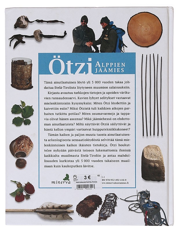 Ötzi, Alppien jäämies / ainutlaatuinen löytö yli 5000 vuoden takaa - Sulzenbacher, Gudrun - Tietokirjat - 10105647496 - 1