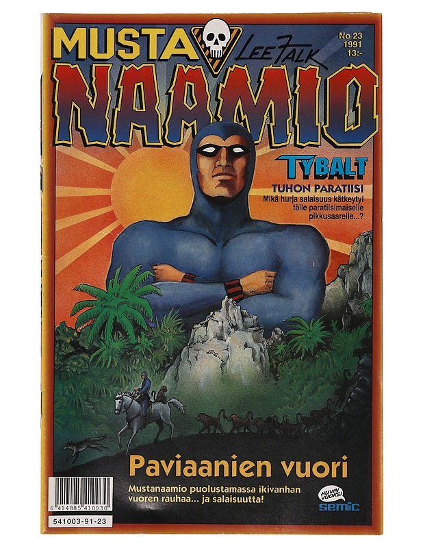 Mustanaamio N:o 23/1991 - Sarjakuvat - 10105647530 - 0