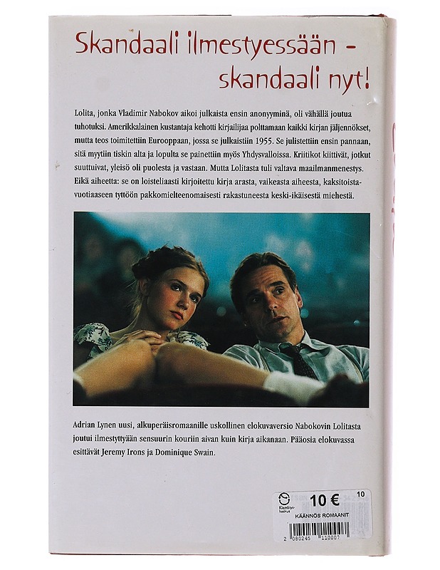 Lolita - Nabokov, Vladimir - Romaanit ja novellit - 10105647526 - 1