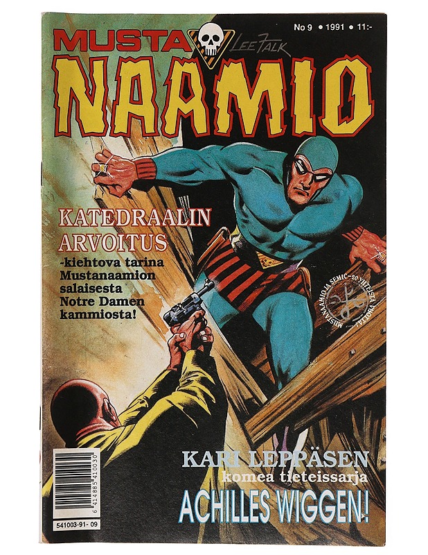 Mustanaamio N:o 9/1991 - Sarjakuvat - 10105647537 - 0