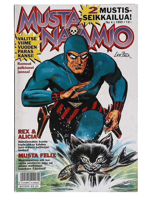 Mustanaamio 4/1993 - Sarjakuvat - 10105647559 - 0