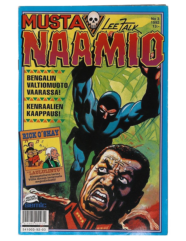 Mustanaamio 3/1992 - Sarjakuvat - 10105647561 - 0