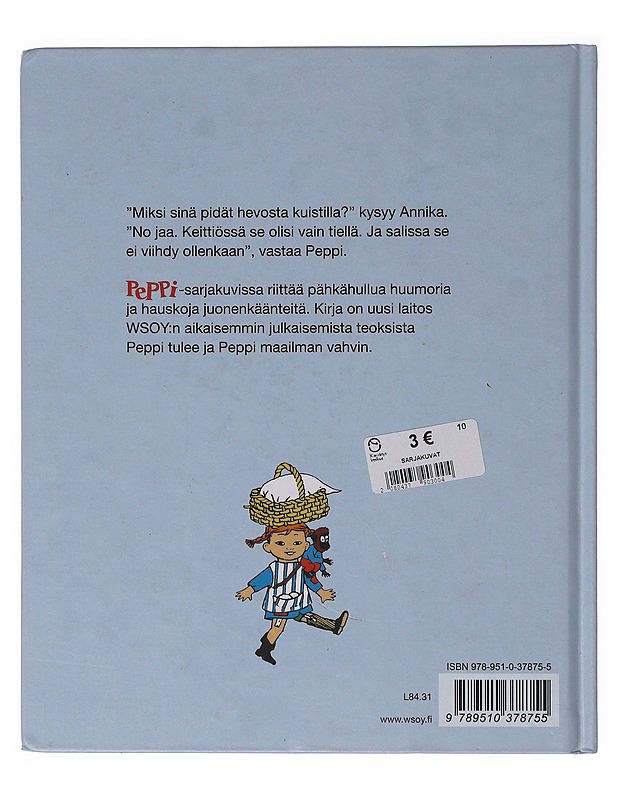 Peppi tulee - Lindgren, Astrid - Sarjakuvat - 10105647596 - 1