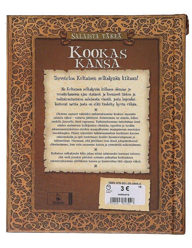 Kookas kansa : opus jättiläisistä - Berk, Ari - Tietokirjat - 10105647625 - 1