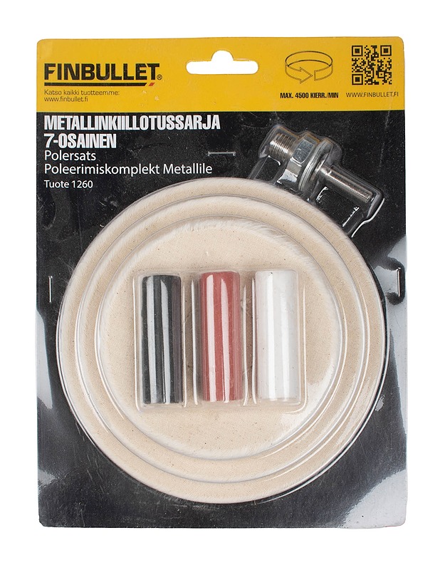 FINNBULLET metallinkiillotussarja 7-osainen - Rakennustarvikkeet - 10105647650 - 0