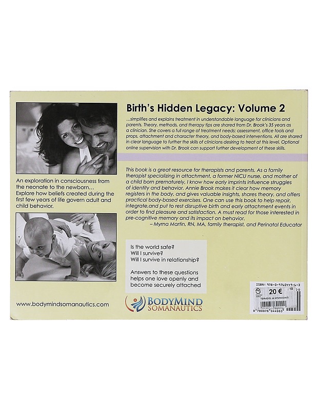Birth's hidden Legacy: Volume 2 - Annie Brook - Tietokirjat ja oppaat - 10105647663 - 1