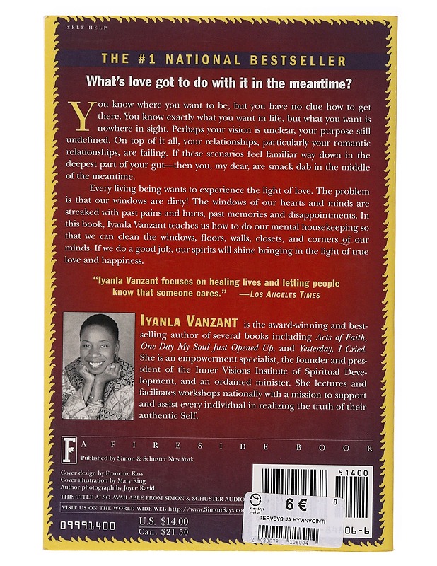 In The Meantime: Finding Yourself and the Love you Want - Iyanla Vanzant - Tietokirjat - 10105647727 - 1